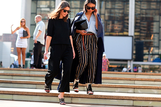 Fashion Week in New York S / S 2015: street style.  Part I (2 photos)