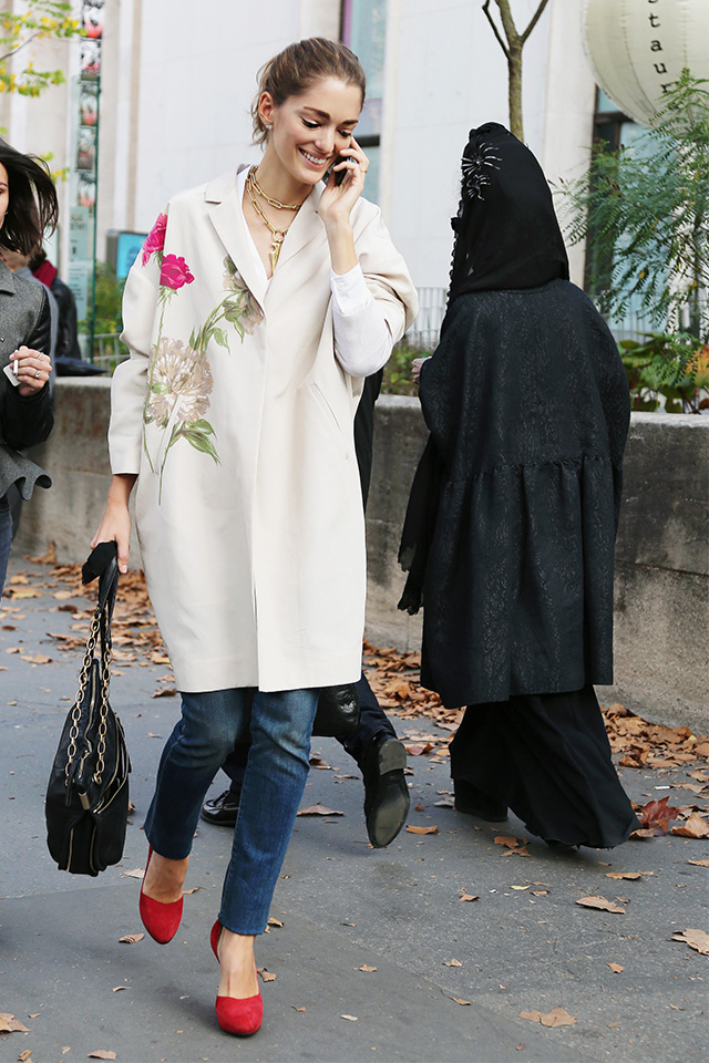 Неделя моды в Париже S/S 2015: street style. Часть I (фото 19)