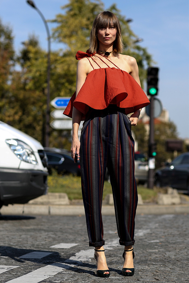 Неделя моды в Париже S/S 2015: street style. Часть V (фото 8)