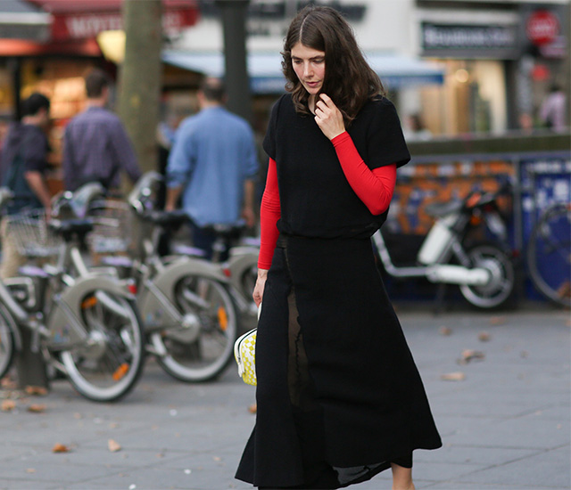 Неделя моды в Париже S/S 2015: street style. Часть VII (фото 14)