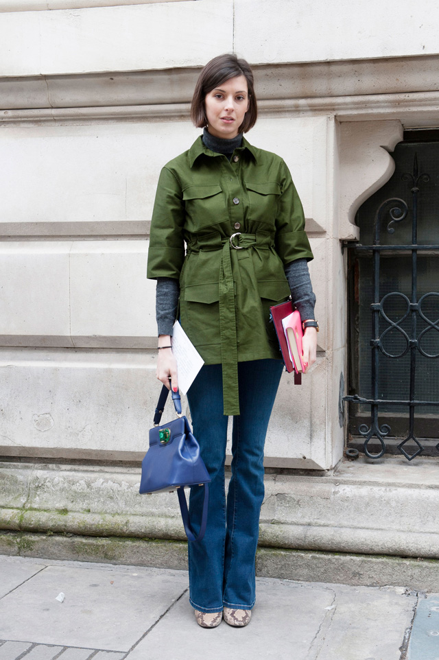 Неделя моды в Лондоне F/W 2015: street style. Часть 1 (фото 13)