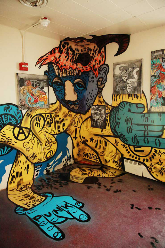 Исчезающая выставка граффити и уличного искусства в Нью-Йорке (фото 1)