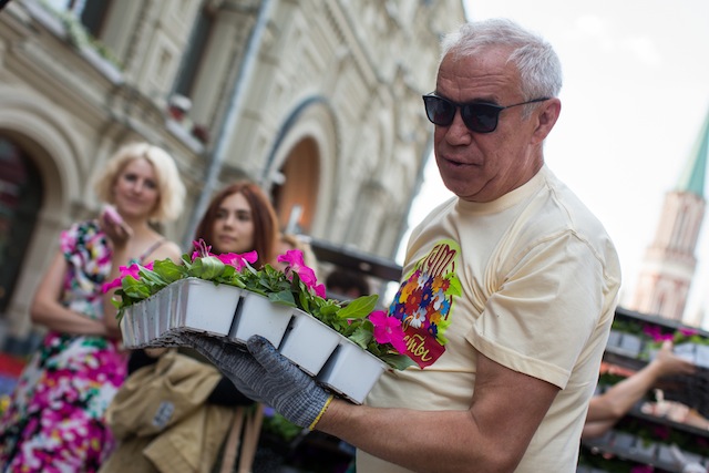 Оранжерея в сердце Москвы: Фестиваль цветов в ГУМе (фото 6)