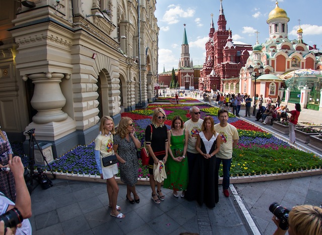 Оранжерея в сердце Москвы: Фестиваль цветов в ГУМе (фото 1)