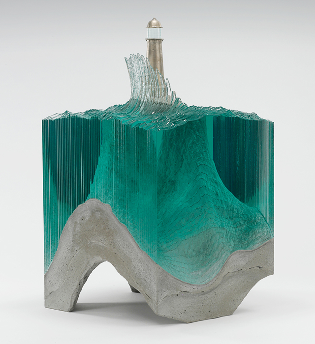 Стеклянное море: новая серия скульптур Бена Янга (фото 8)