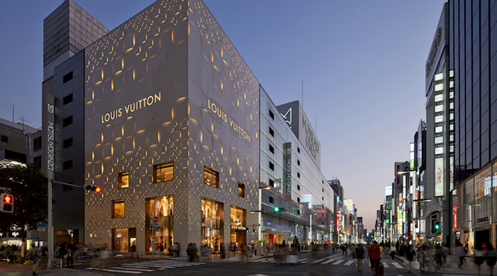 Студия Jun Aoki представила фасад токийского Louis Vuitton (фото 1)
