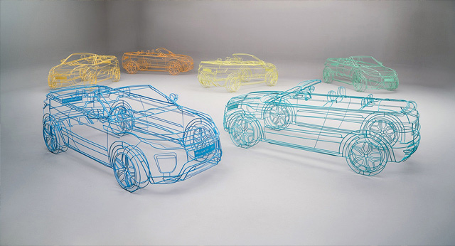 Лондонская инсталляция Evoque от Land Rover (фото 1)