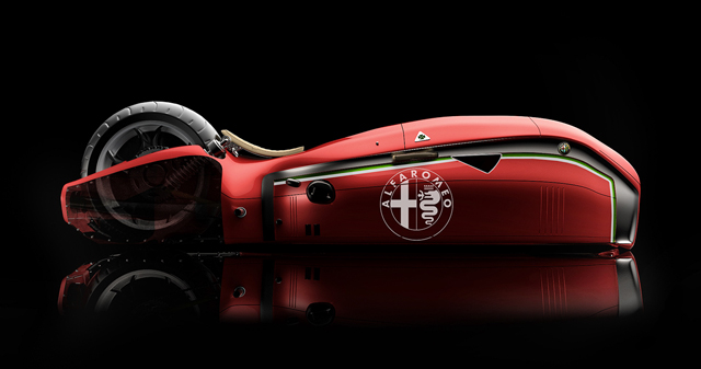 Концепт мотоцикла Alfa Romeo Spirito (фото 1)