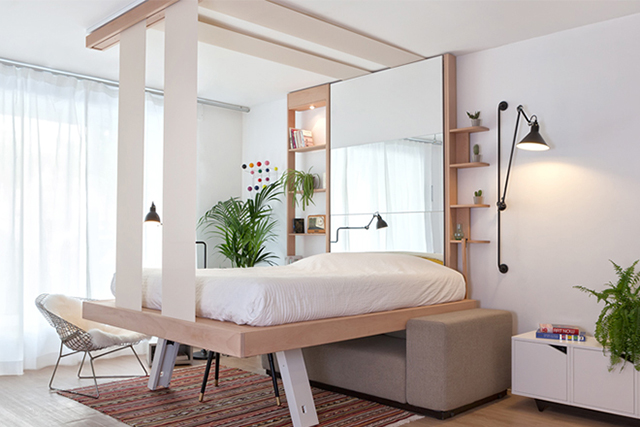 "Летающая" кровать BedUp от французских дизайнеров (фото 1)