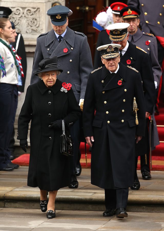Королевская семья на церемонии Remembrance Sunday (фото 5)