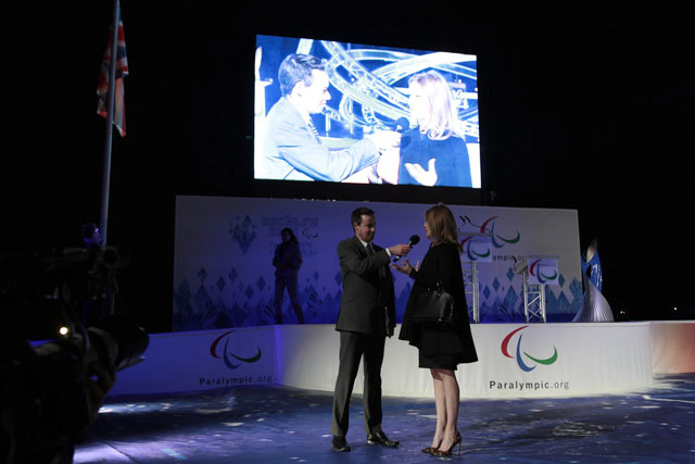 Наталья Водянова о зажжении огня Паралимпийских игр (фото 5)