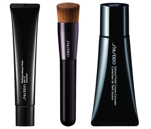 Refining Makeup Primer, Brush Perfect Foundation and Natural Finish Cream Concealer