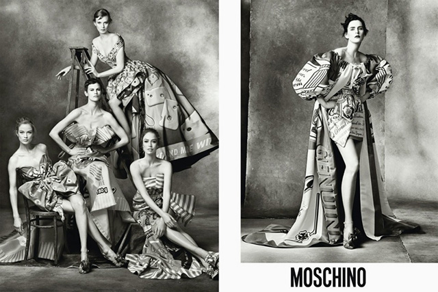 Рекламная кампания осенне-зимней коллекции Moschino. Полная версия (фото 1)