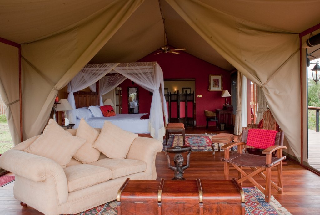 Палаточный отель Kempinski в Кении (фото 2)