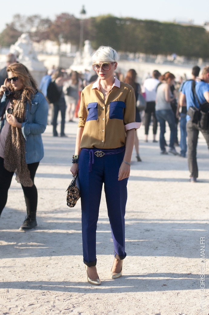 Эксклюзив Buro 24/7: Streetstyle. Lanvin и Isabel Marant (фото 15)