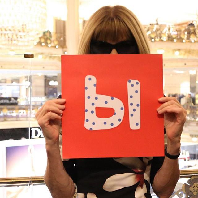 Impossible is possible! Anna Wintour joined our compaign! Who's next? #forumNHF #ы #annawintour