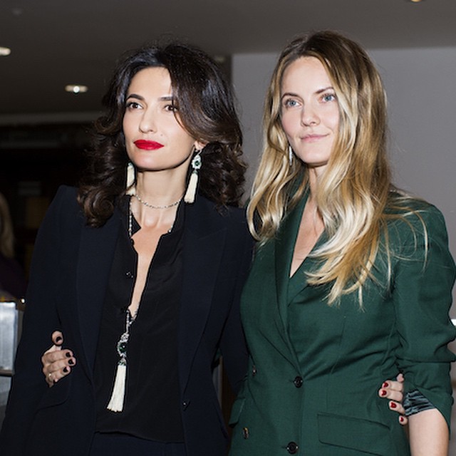 last night at the show Alexander  Terehov @terekhovofficial with my  @mukhins