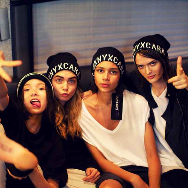 Ladies love #carad4dkny #caraxdkny @dkny @jujujuxiaowen @binxwalton @samrollinson ️