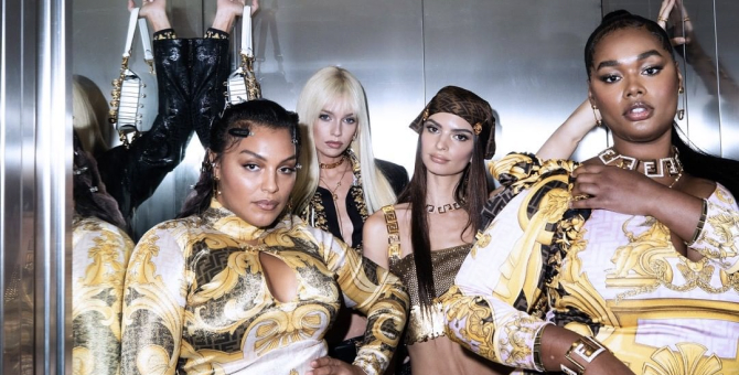 Versace и Fendi привлекли внимание пользователей соцсетей к минувшей Неделе моды в Милане