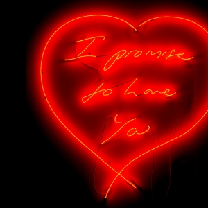 Нью-Йорк украсили неоновые надписи о любви