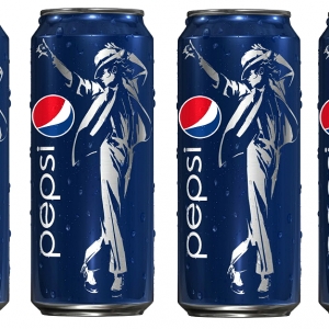 Pepsi выпустила банки с Майклом Джексоном