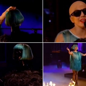 Lady Gaga предстала лысой!