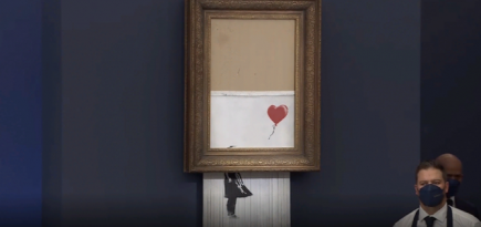 Картину Бэнкси «Любовь в мусорном баке» продали за 25,4 миллиона долларов