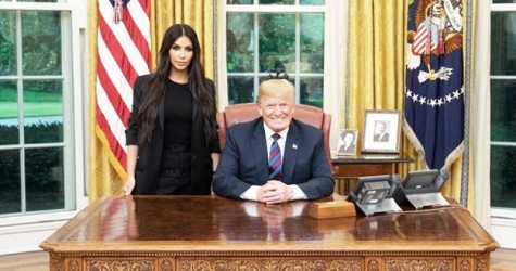 Как интернет отреагировал на снимок со встречи Ким Кардашьян и Дональда Трампа