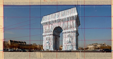 Художник Христо упакует Триумфальную арку в Париже