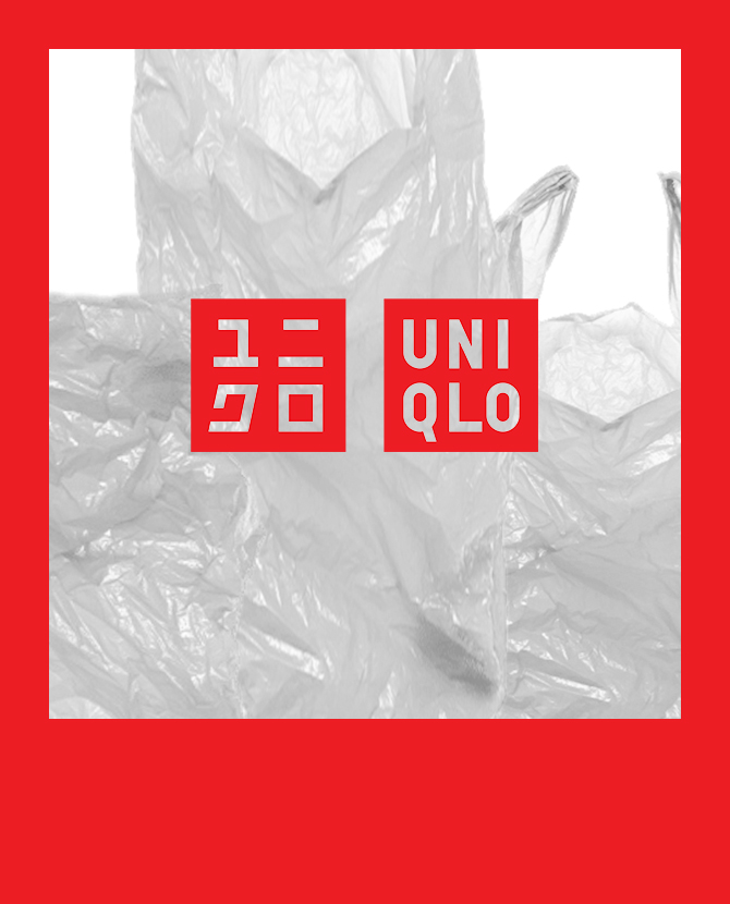 Из магазинов Uniqlo исчезнут пластиковые пакеты и упаковка
