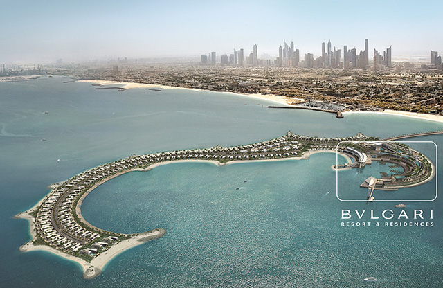 Проект резиденции Bvlgari в Дубае