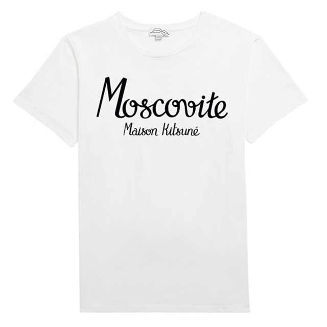 Maison Kitsuné выпустили патриотичные футболки для москвичей