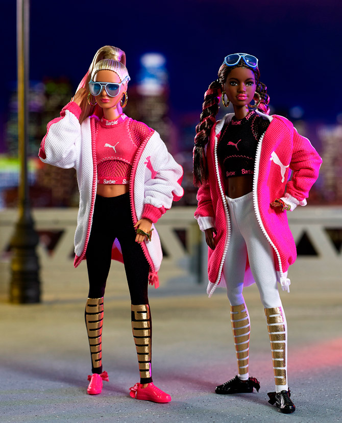 Mattel посвятила специальную коллекцию кукол Барби кросовкам Puma