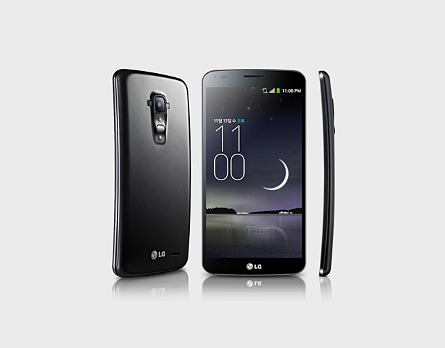 LG выпустят смартфон с изогнутым экраном