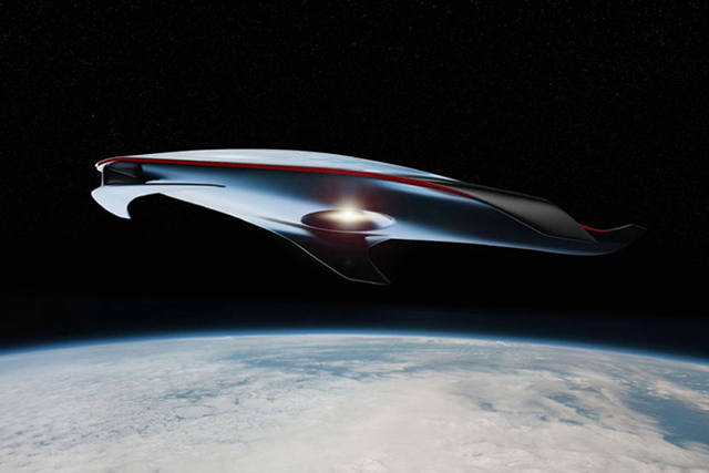 Ferrari представили дизайн космического корабля