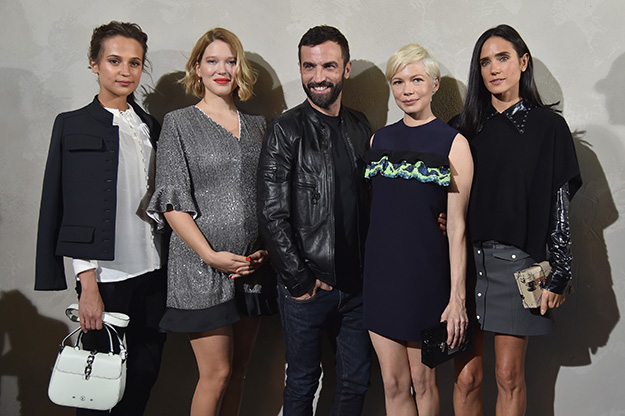 Наталья Водянова и другие гости показа Louis Vuitton