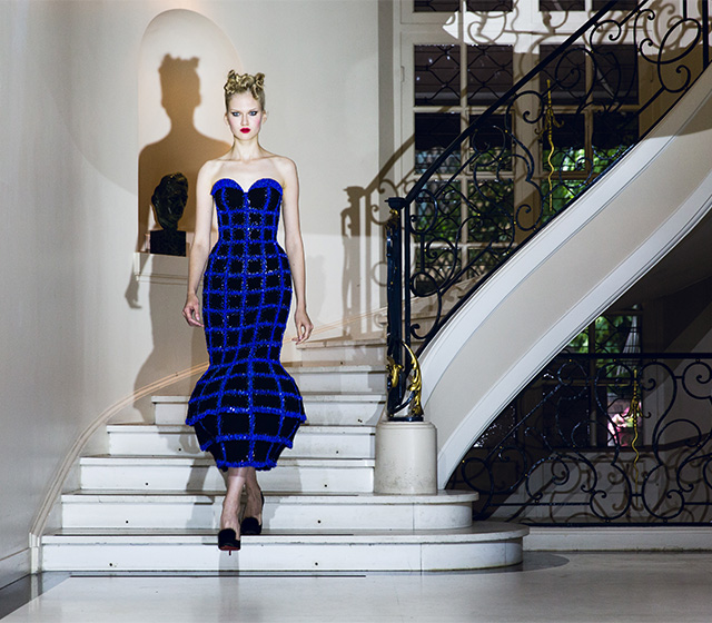 Неделя высокой моды в Париже: Ulyana Sergeenko, осень 2015