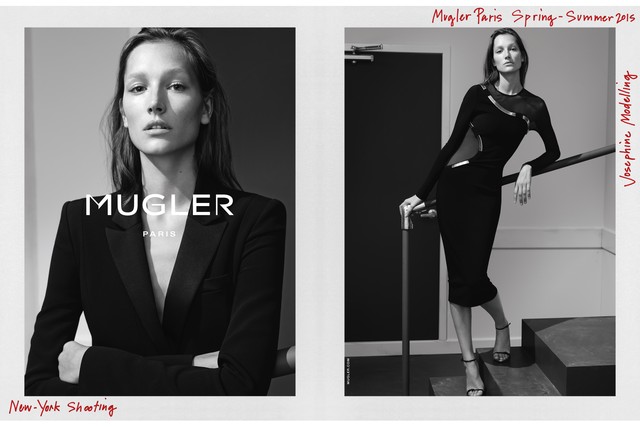 Первая рекламная кампания Mugler за последние 11 лет