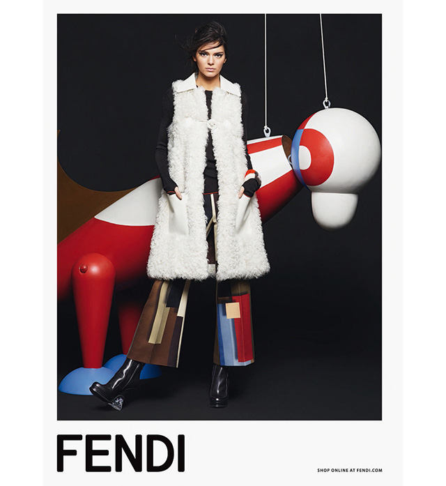 Кендалл Дженнер — новое лицо Fendi и главная муза Лагерфельда