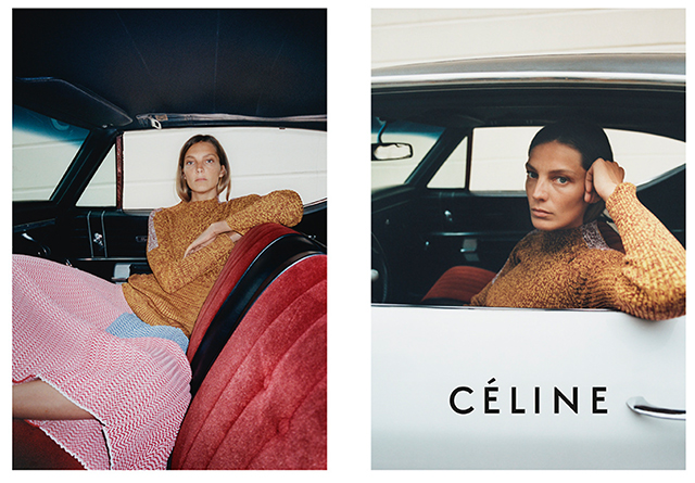 Первый взгляд: рекламная кампания Céline, resort 2015