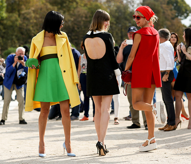 Неделя моды в Париже S/S 2015: street style. Часть VII