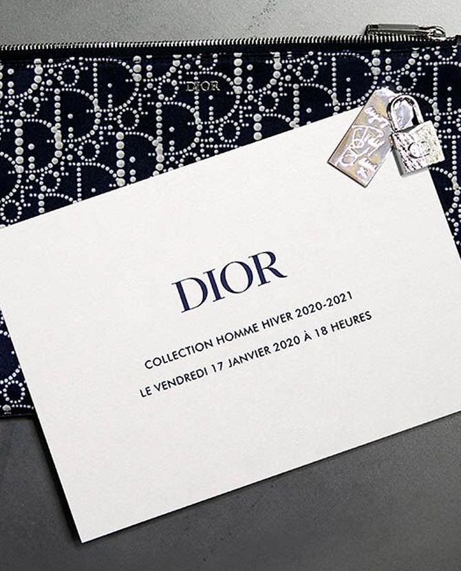 Онлайн-трансляция Dior Men, коллекция осень-зима 2020