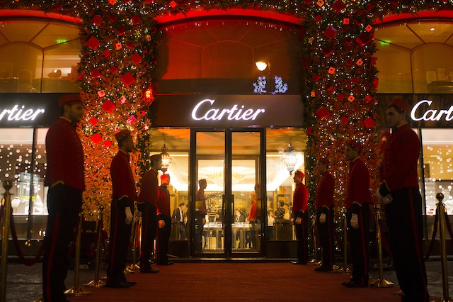 Открытие бутика Cartier на Петровке