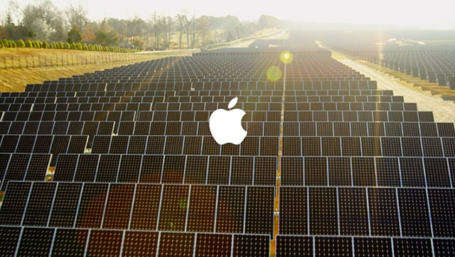 Apple будет встраивать солнечные батареи в экран