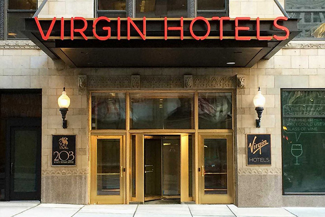 Ричард Брэнсон открыл первый Virgin Hotel в Чикаго