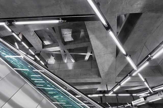 Дизайнерская подземка Будапешта по проекту Spora Architects
