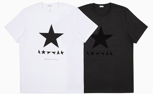 Пол Смит выпустил серию футболок в честь выхода нового альбома Дэвида Боуи