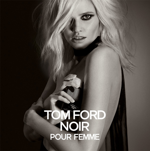 Лара Стоун в рекламе нового женского аромата Tom Ford