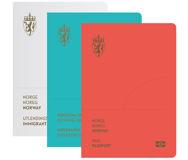 В новых паспортах Норвегии появится северное сияние