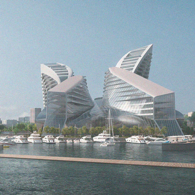 Как будет выглядеть набережная Новороссийска по проекту Zaha Hadid Architects